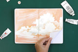 Sunset Stripe Sketchbook