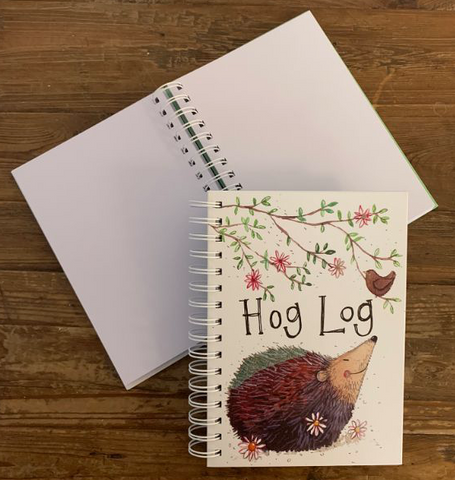 Hog Log Spiral Journal