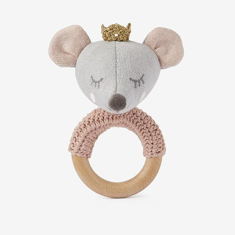 Princess Ring Rattle Mouse