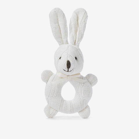 Cable Ring Rattle Bunny