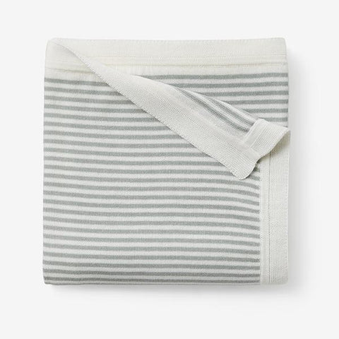 Cotton Mini Stripe Baby Blanket