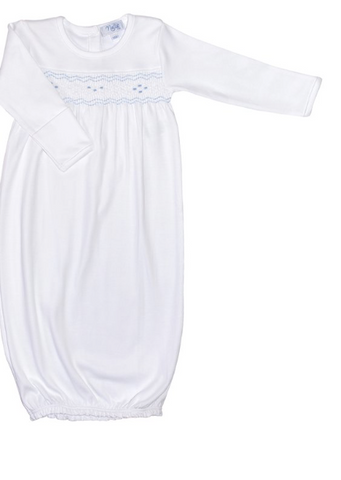 Nella Smocked Baby Gown