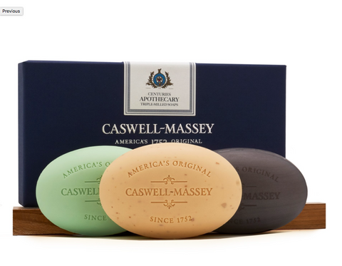 Centuries Apothecary Three-Soap Set by Caswell-Massey