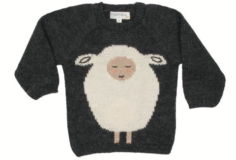 Sheep Sweater - Charcoal