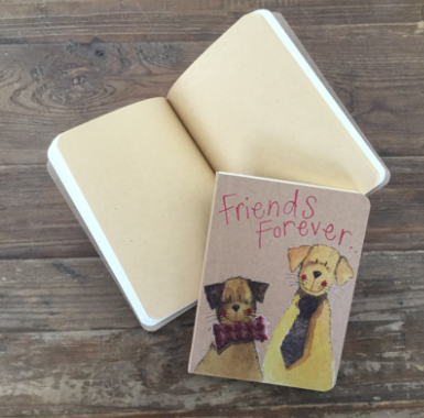 Friends Forever Kraft Notebook