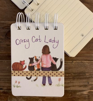 Crazy Cat Lady Notepad