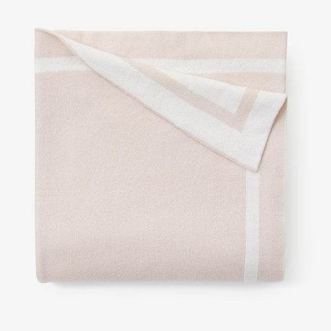 Cotton Tuxedo Stripe Baby Blanket