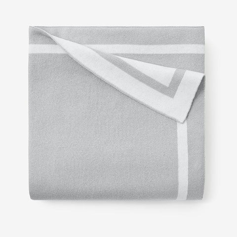 Cotton Tuxedo Stripe Baby Blanket